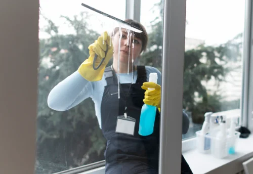 Nettoyage de vitres intérieures et extérieures à Jayat